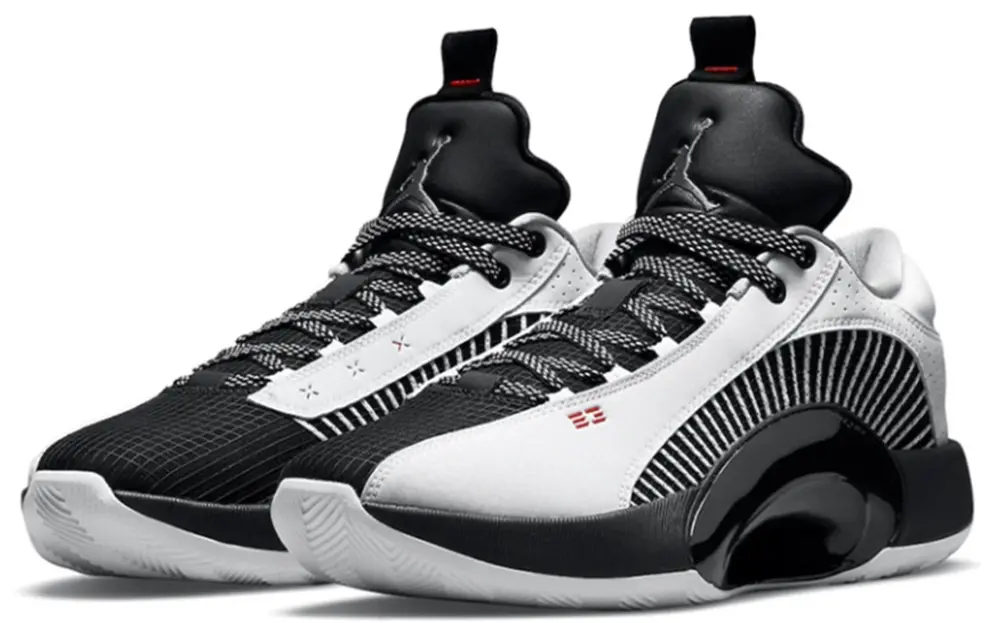 Alternative view of Giày Nike Air Jordan 35 Low 'White Black' CW2460-101
