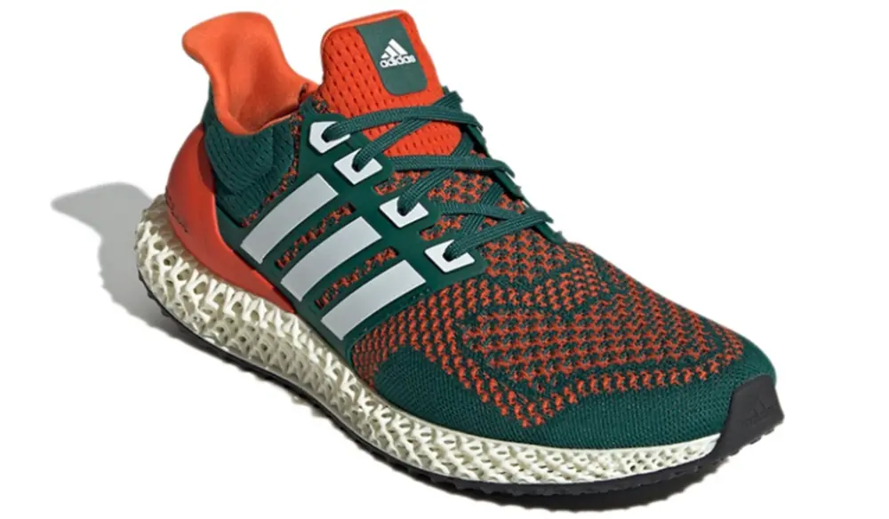 Giày Adidas Ultra 4D 'Miami Hurricanes' Q46439 - Ảnh 4