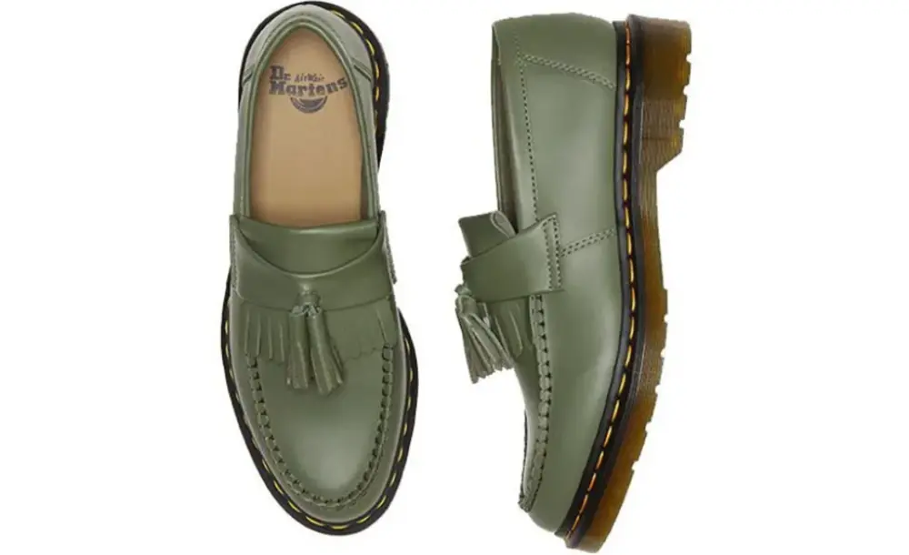 Giày Dr. Martens Adrian Tassel Loafer ‘Khaki Green’ 27759384 - Ảnh 3