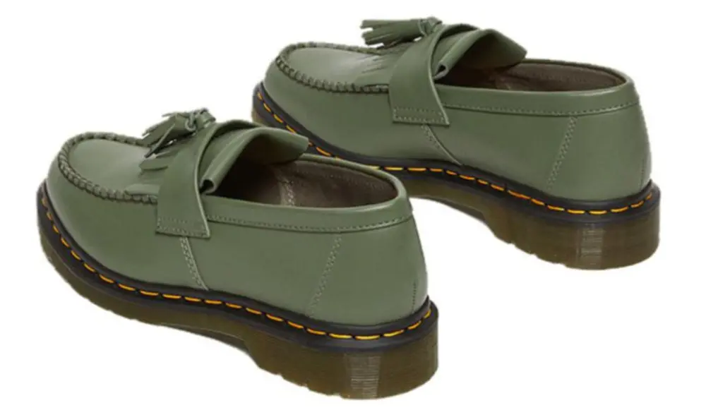 Alternative view of Giày Dr. Martens Adrian Tassel Loafer ‘Khaki Green’ 27759384