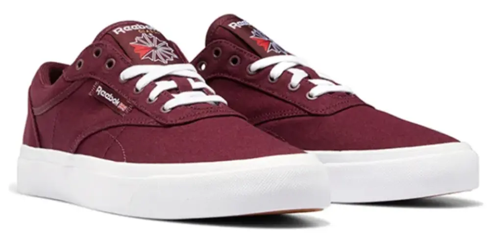 Alternative view of Giày Reebok Club C Coast 'Maroon White' FY8293