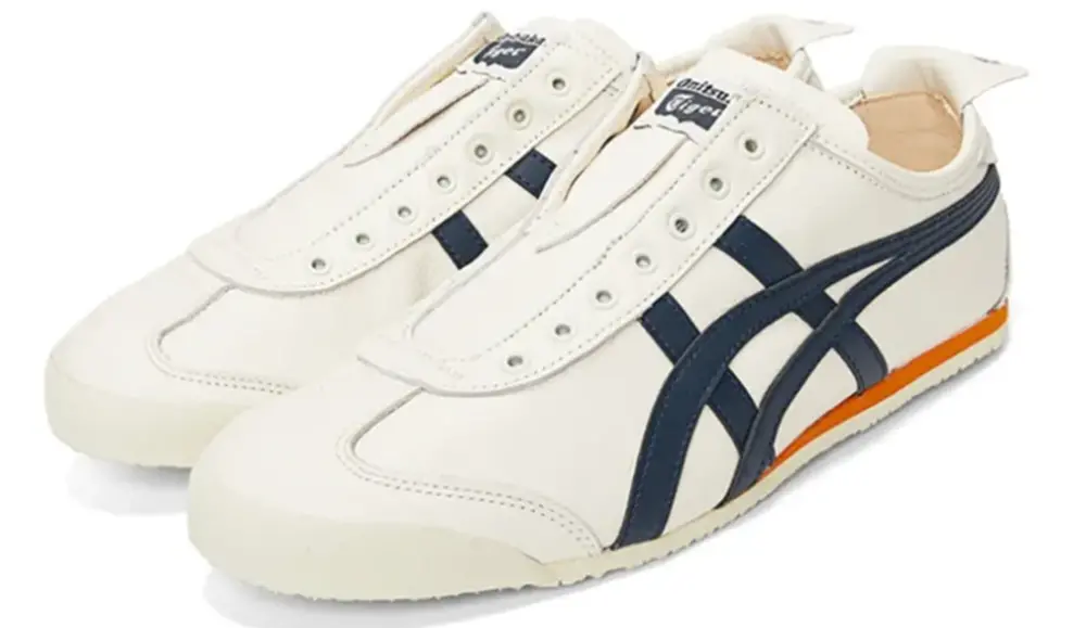 Giày Onitsuka Tiger Mexico 66 Slip-On 'White Black' 1183B815-103 - Ảnh 5