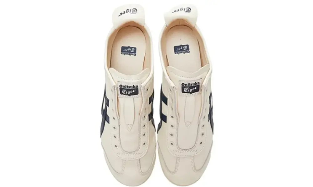 Giày Onitsuka Tiger Mexico 66 Slip-On 'White Black' 1183B815-103 - Ảnh 3