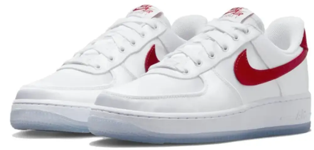 Alternative view of Giày Nike Air Force 1 '07 Essential White Varsity Red' DX6541-100