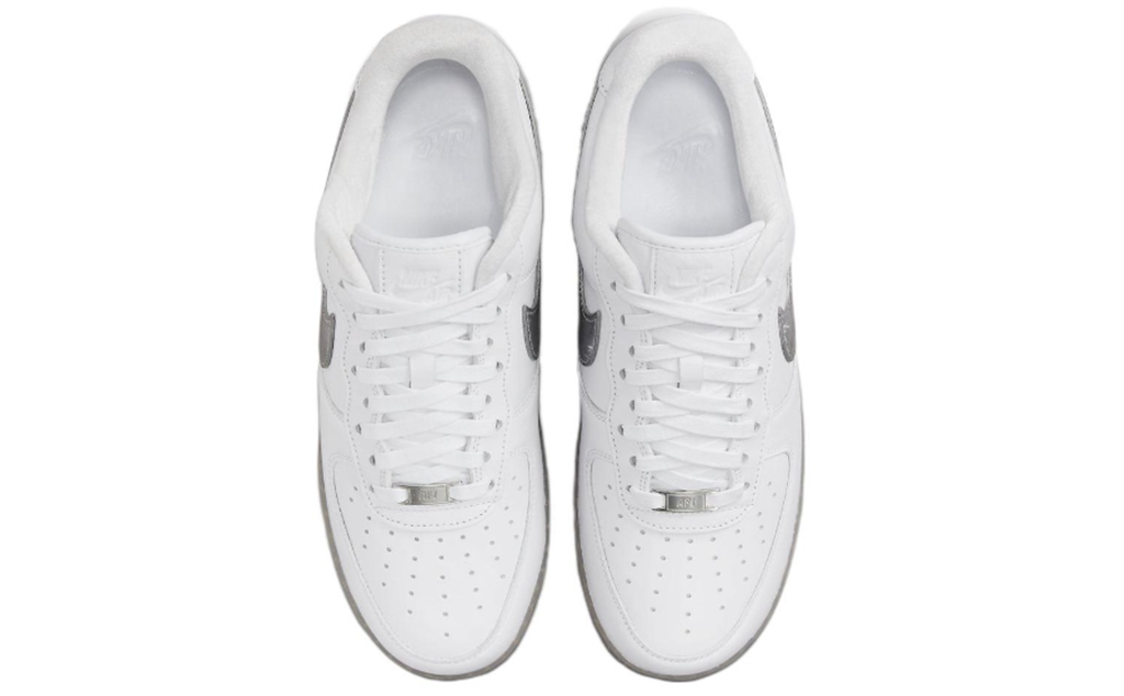 Giày Nike Air Force 1 'White Metallic Silver' DX3945-100 - Ảnh 5