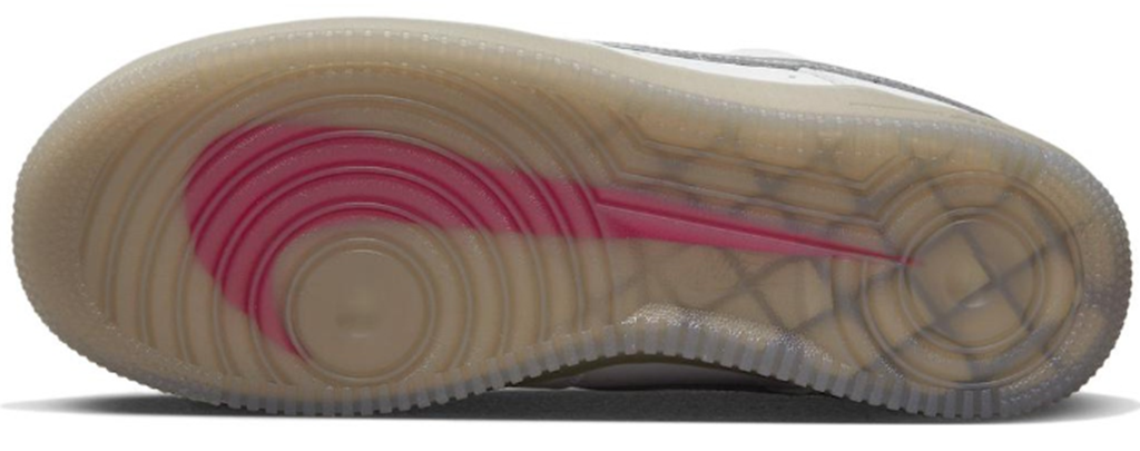 Giày Nike Air Force 1 'White Metallic Silver' DX3945-100 - Ảnh 4