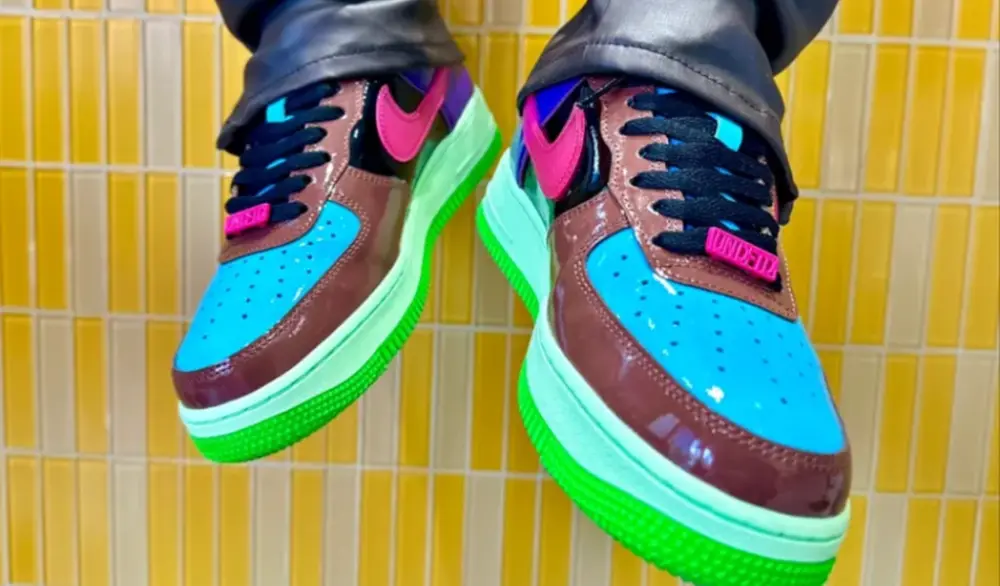 Alternative view of Giày Nike Air Force 1 Low x Undefeated 'Pink Prime' DV5255-200