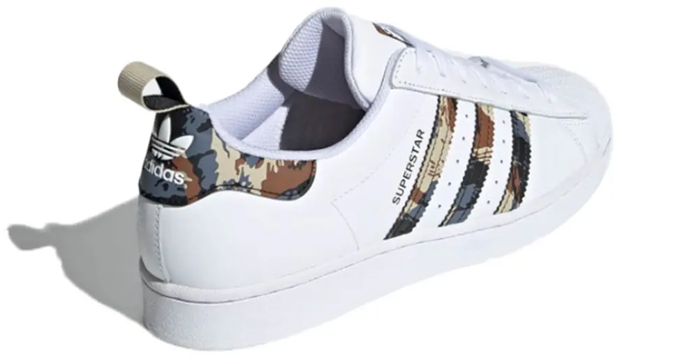 Alternative view of Giày Adidas Superstar 'White Savanna' GV9698