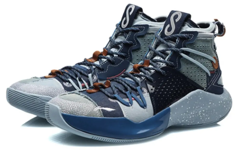 Giày LiNing Sonic 8 'Blue' ABAQ107-4 - Ảnh 3