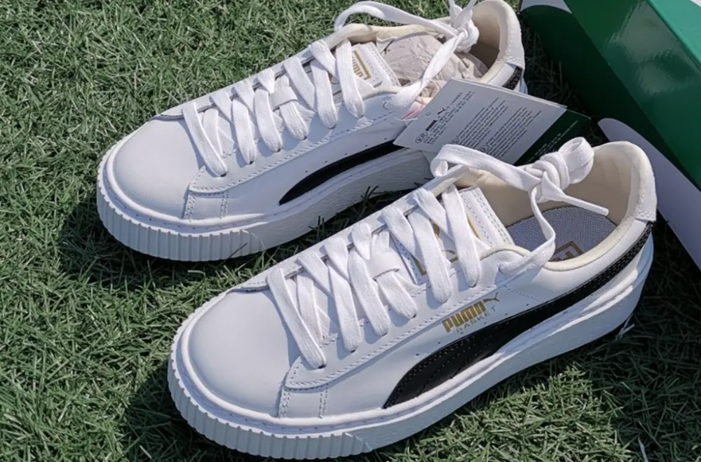 Giày Puma Core 'White Black Gold' 364040-05 - Ảnh 4