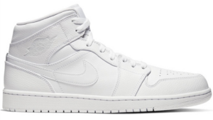 Giày Nike Air Jordan 1 Mid 'White' 554724-126