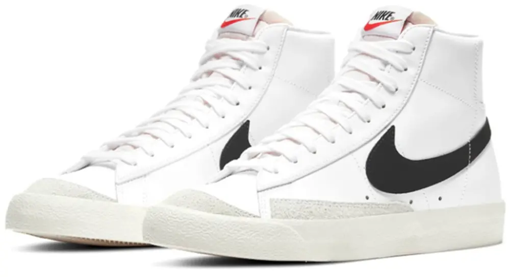 Alternative view of Giày Nike Blazer Mid '77 Vintage 'White Black' BQ6806-100