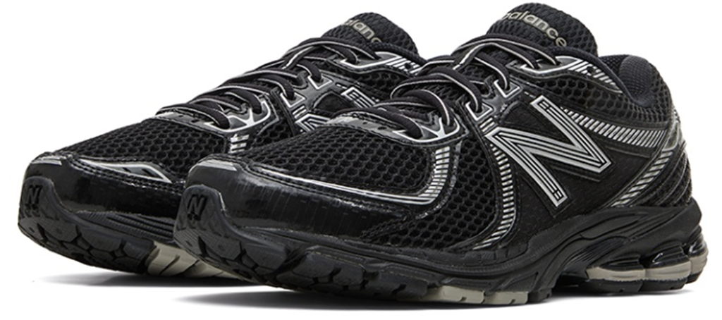 Giày New Balance 860V2 'Black/Silver' ML860XC - Ảnh 2