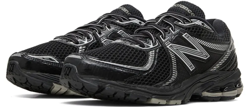 Alternative view of Giày New Balance 860V2 'Black/Silver' ML860XC