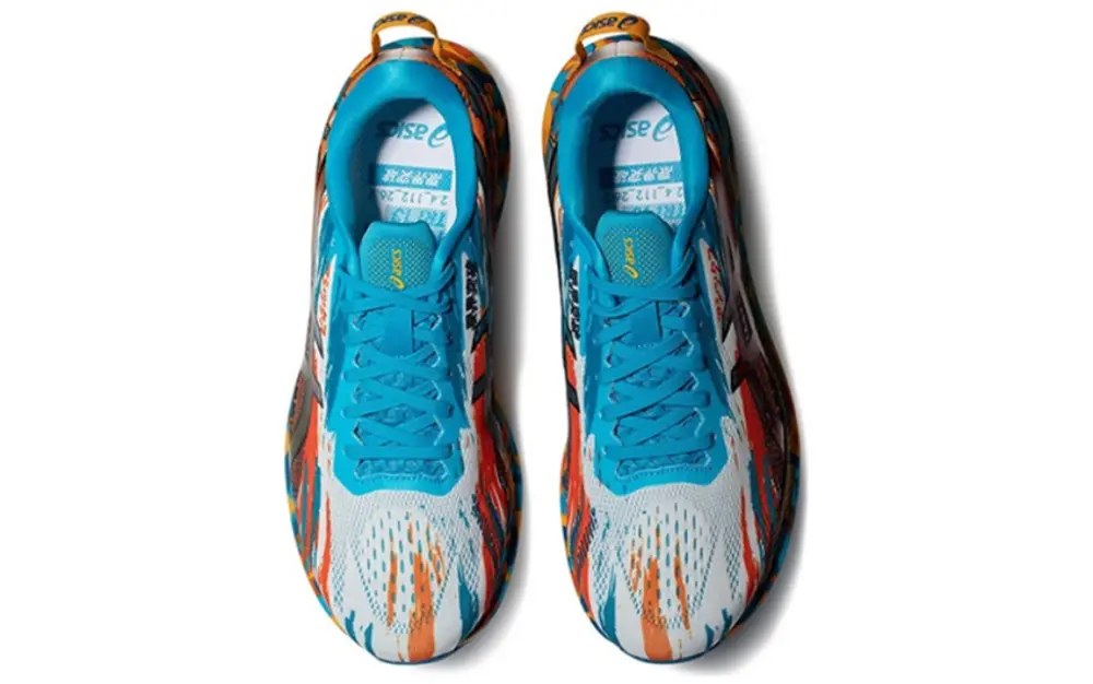 Alternative view of Giày Asics Noosa Tri 13 'Color Injection Pack Digital Aqua Marigold Orange' 1011B152-400