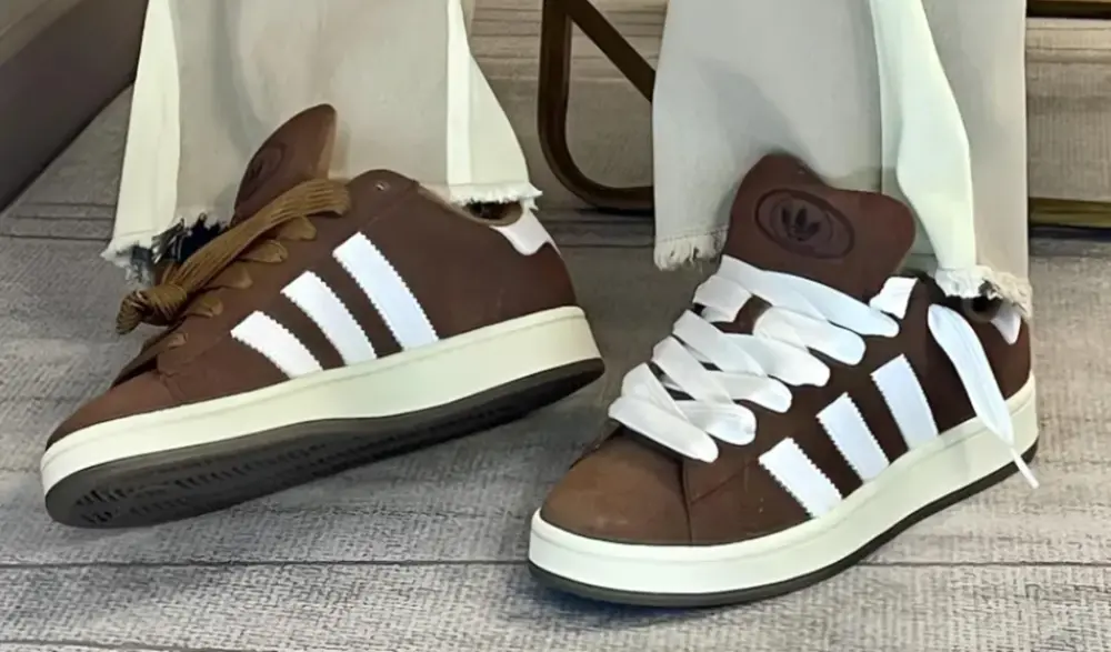 Giày Adidas Campus 00s 'Brown White' GY6433 - Ảnh 5