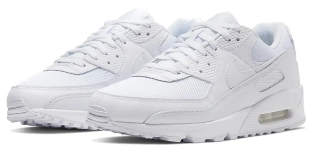Giày Nike Air Max 90 Recraft 'Triple White' CN8490-100 - Ảnh 7