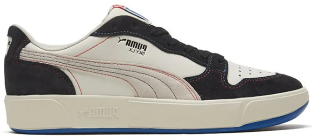 Giày Puma Sky Lx Low Pnrm Cream white black Skate Shoes 375876-01