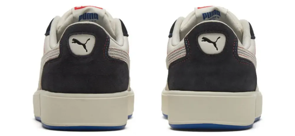 Giày Puma Sky Lx Low Pnrm Cream white black Skate Shoes 375876-01 - Ảnh 3