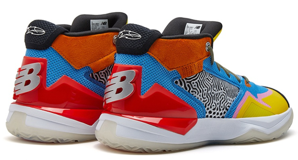 Giày New Balance KAWHI 'Light Cobalt Atomic Yellow' BBKLSMO1 - Ảnh 3