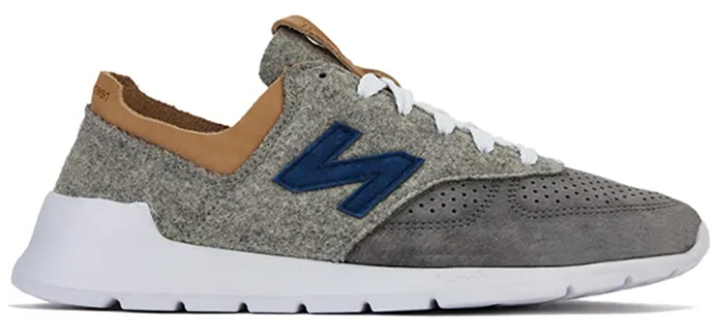 Giày New Balance Woolrich x 1978 Made in USA 'Grey Brown' ML1978SO