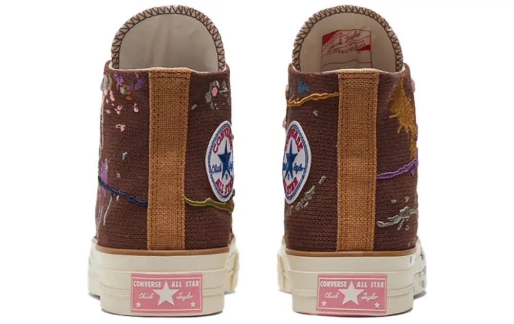 Giày Converse Chuck 70 Hi x Bandulu 'Brown' 169909C - Ảnh 5