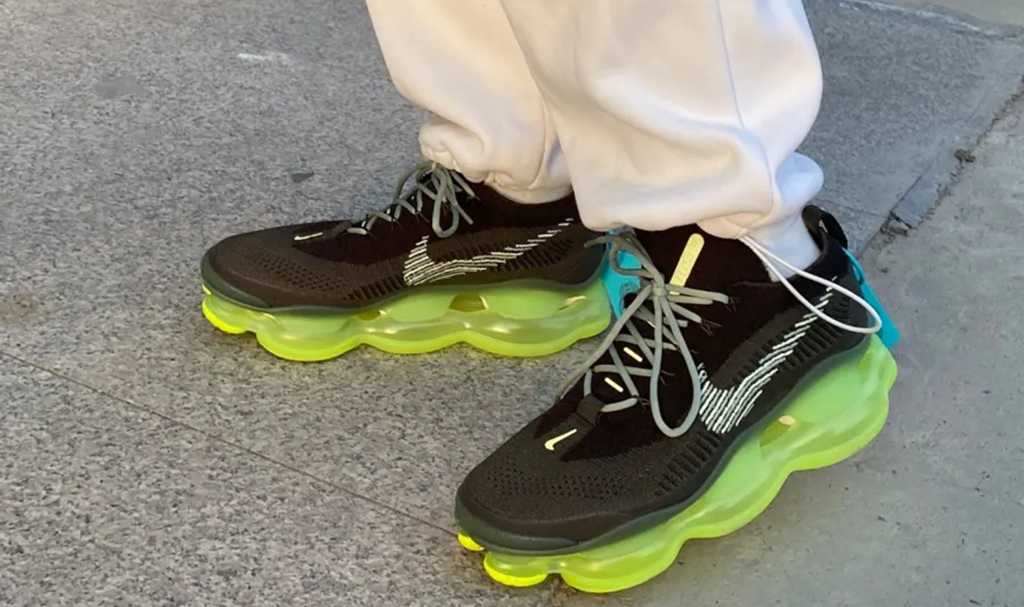 GIày Nike Air Max Scorpion Flyknit 'Cargo Khaki Volt' DJ4701-300 - Ảnh 6