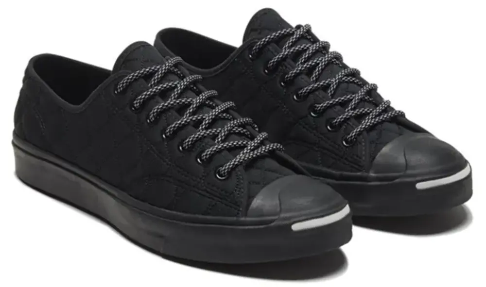 Giày Converse Jack Purcell 'Triple Black' 169597C - Ảnh 5