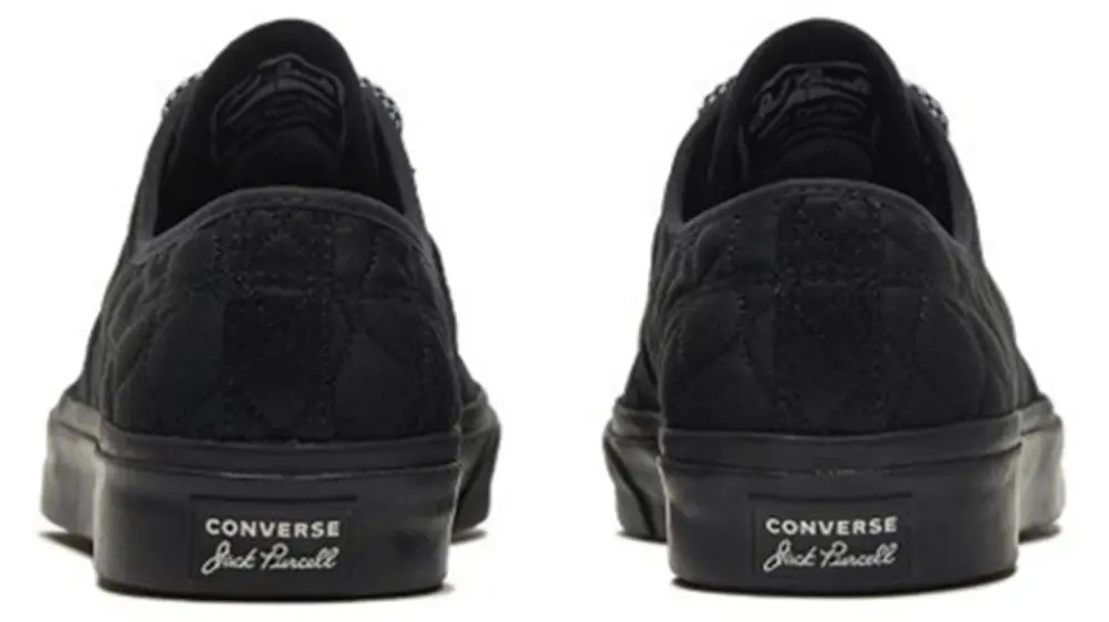 Giày Converse Jack Purcell 'Triple Black' 169597C - Ảnh 3