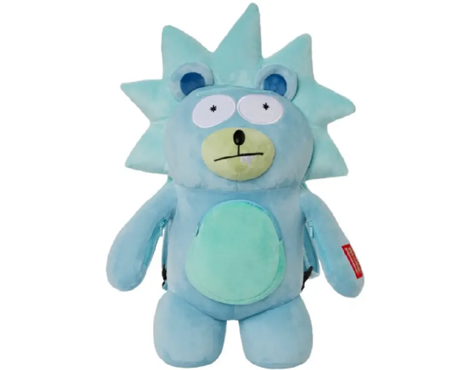 Balo Sprayground Rick And Morty Plush Doll Bag 'Blue' W0837004
