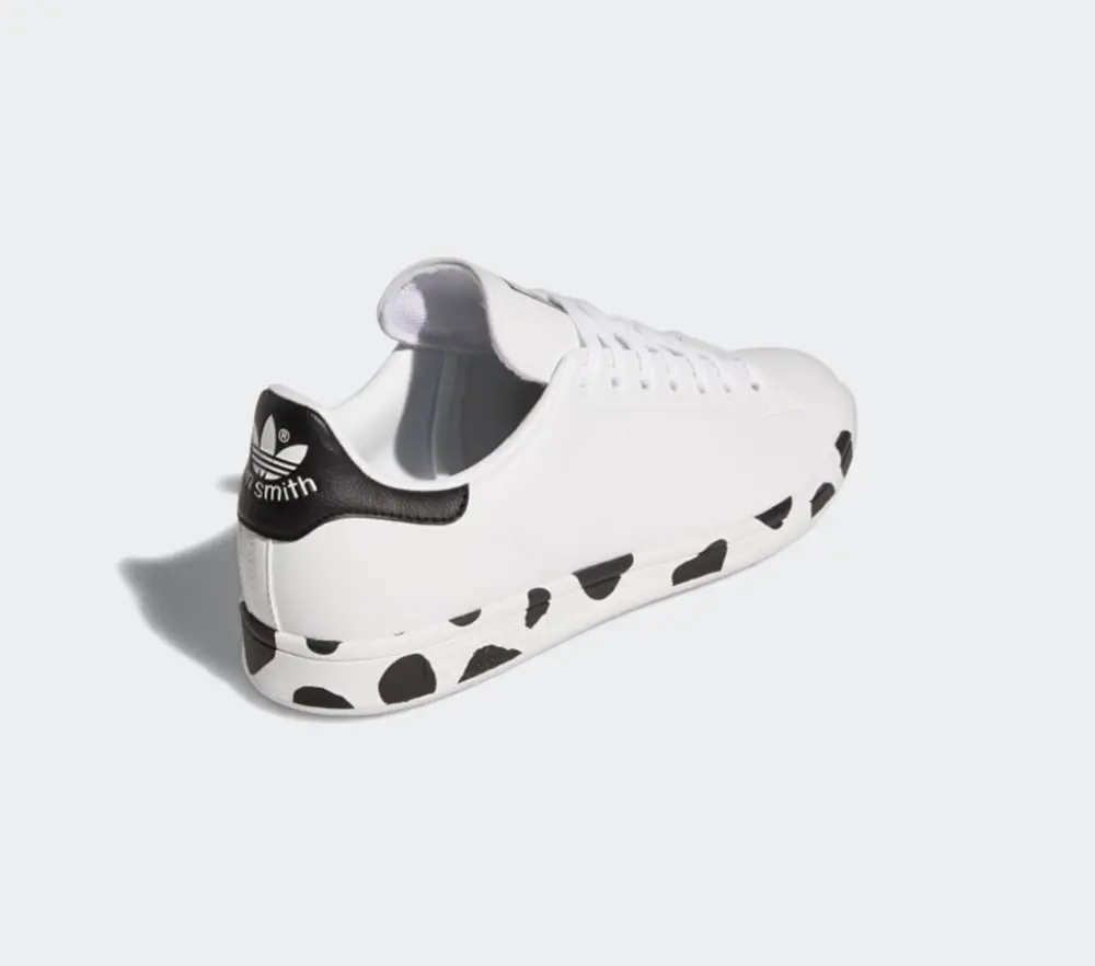 Giày Adidas Stan Smith Primegreen LE Spikeless Golf 'Cow Print' GZ6481 - Ảnh 4