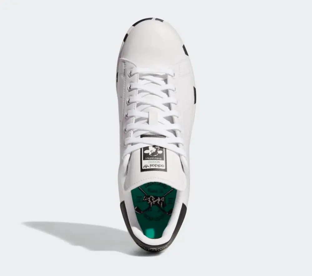 Alternative view of Giày Adidas Stan Smith Primegreen LE Spikeless Golf 'Cow Print' GZ6481