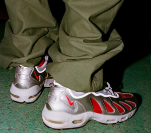 Alternative view of Giày Nike Supreme x Air Max 96 'Metallic Silver' CV7652-001