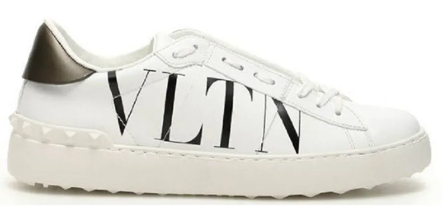 Giày Valentino Logo Open Sneakers TW2S0781 PST A01