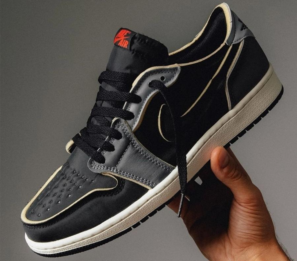 Giày Nike Jordan 1 Low OG EX 'Black Smoke Grey' DV0982-006 - Ảnh 6