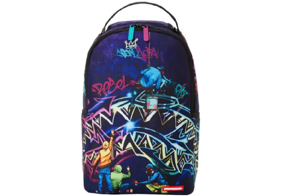 Balo Sprayground Graffiti 'Dark Shark Mouth' W0835728