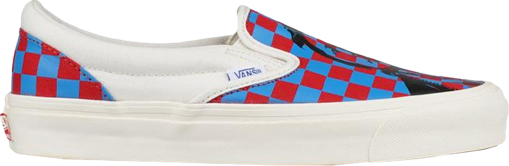 Giày Vans John Van Hamersveld 'White Red Blue' VN000UDFQLT