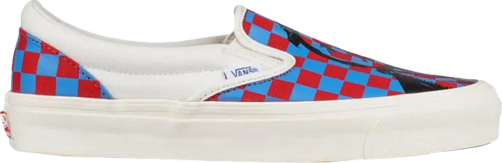 Giày Vans John Van Hamersveld 'White Red Blue' VN000UDFQLT