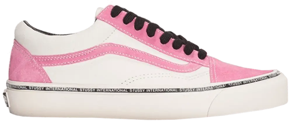 Giày Vans Stussy x Old Skool LX 'Rose' VN0A36C8OYF