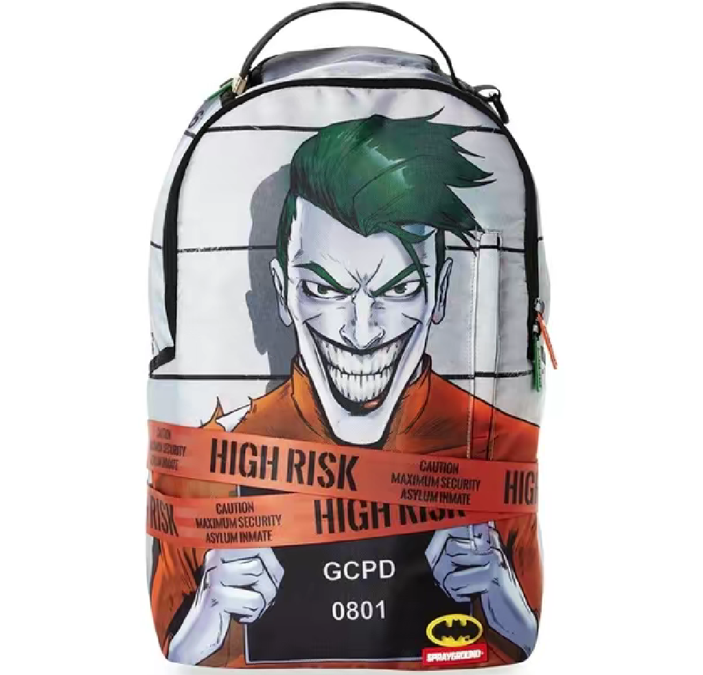 Balo Sprayground x DC Joker Mug Shot W0525855