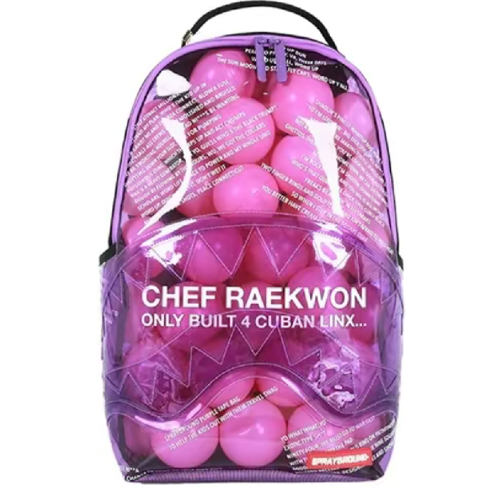 Balo Sprayground Jelly Wind Letter 'Purple' W0715713