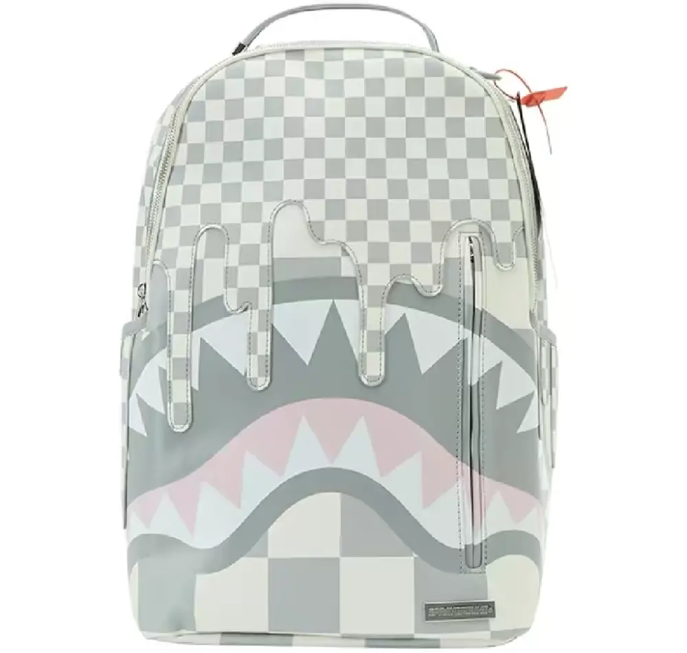 Balo Sprayground Caro Shark 'White Grey' W0825714