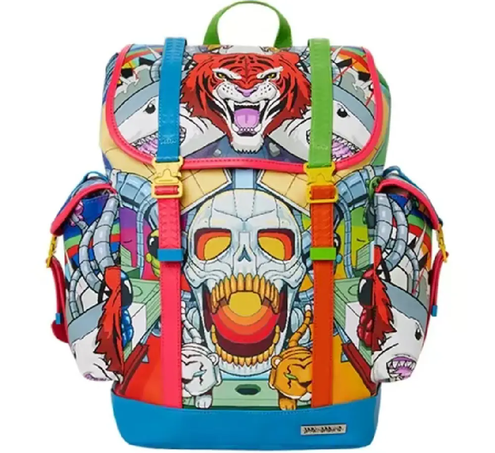 Balo Sprayground Shark Mouth Large 'Space Jungle' W0835718