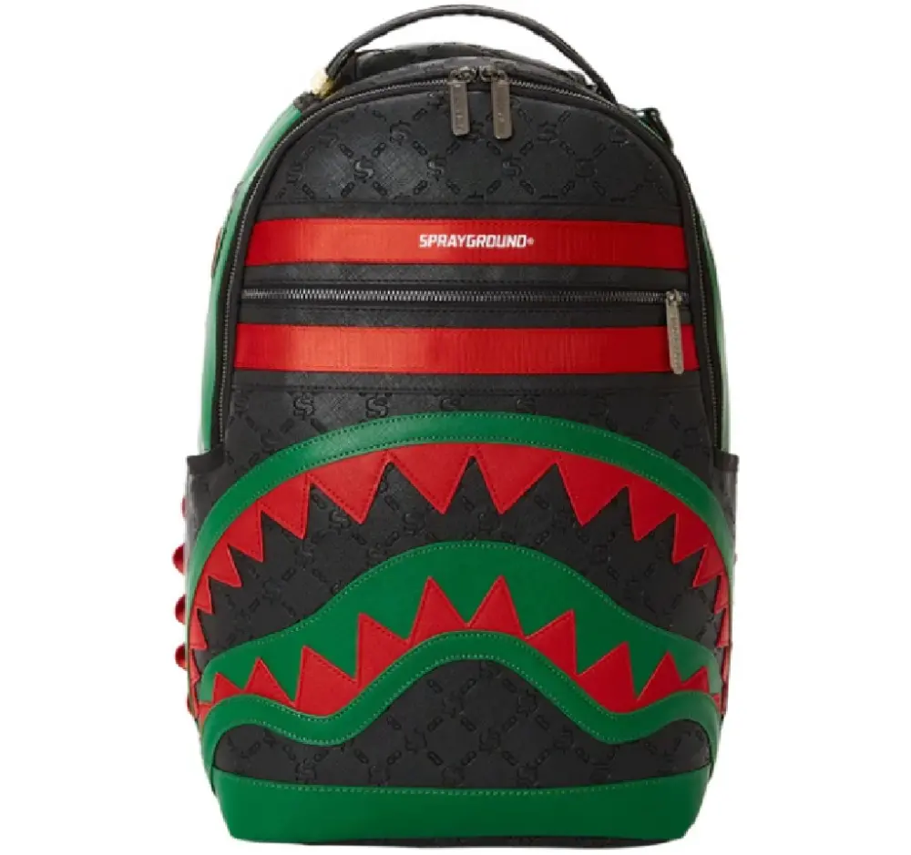 Balo Sprayground Presbyopia Stitching Shark Mouth Large 'Black' W0845701