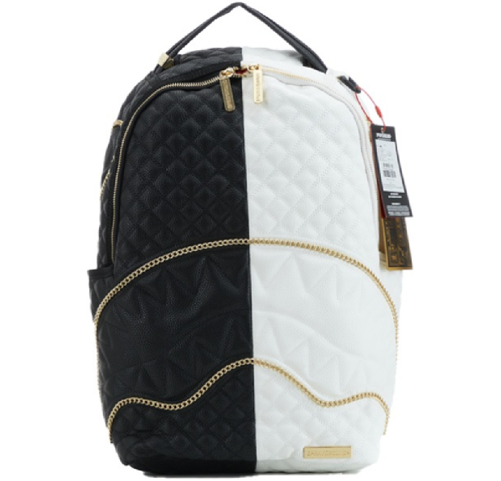 Balo Sprayground Chain Shark Mouth 'White Black' W0845710