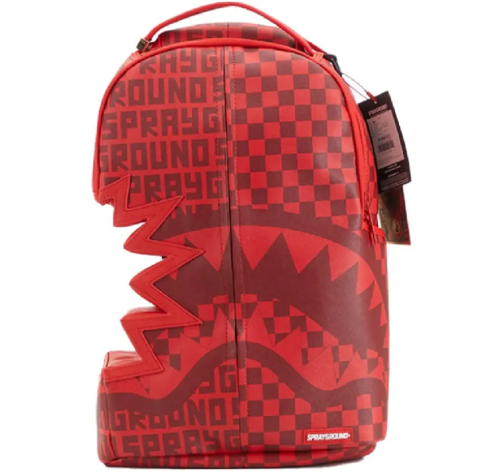 Balo Sprayground Hollow Presbyopia Shark Mouth 'Red' W0845723
