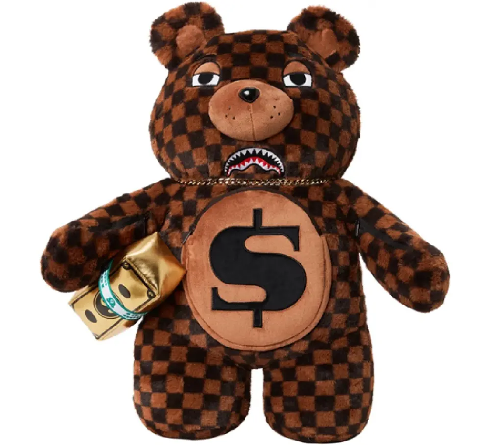 Balo Sprayground Dollar Plush Doll 'Brown' W0917004