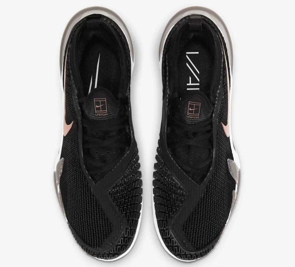 Giày Tennis Nike Court React Vapor 'Black Metallic' CV0742-002 - Ảnh 3