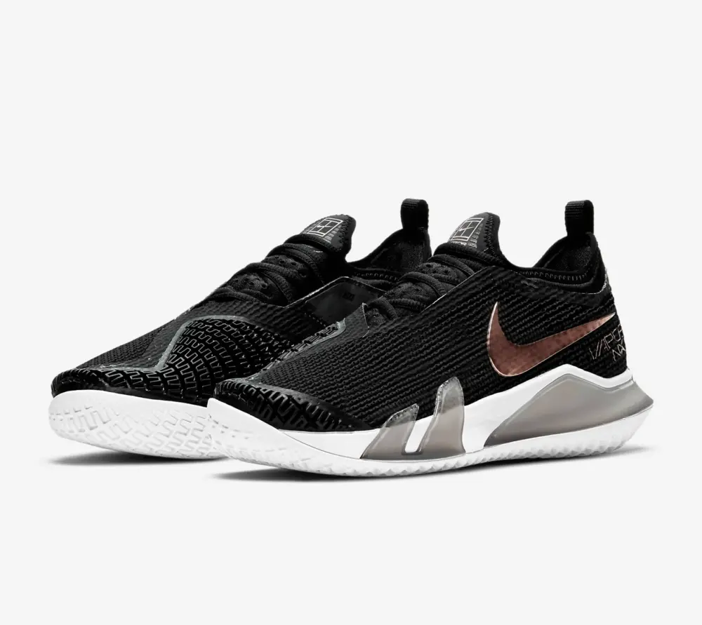 Giày Tennis Nike Court React Vapor 'Black Metallic' CV0742-002 - Ảnh 4