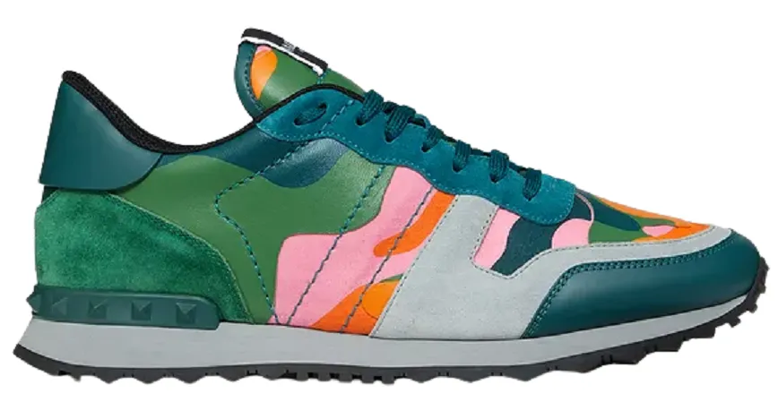 Giày Valentino Camouflage Rockrunner Multicolor WY2S0723TCCE80